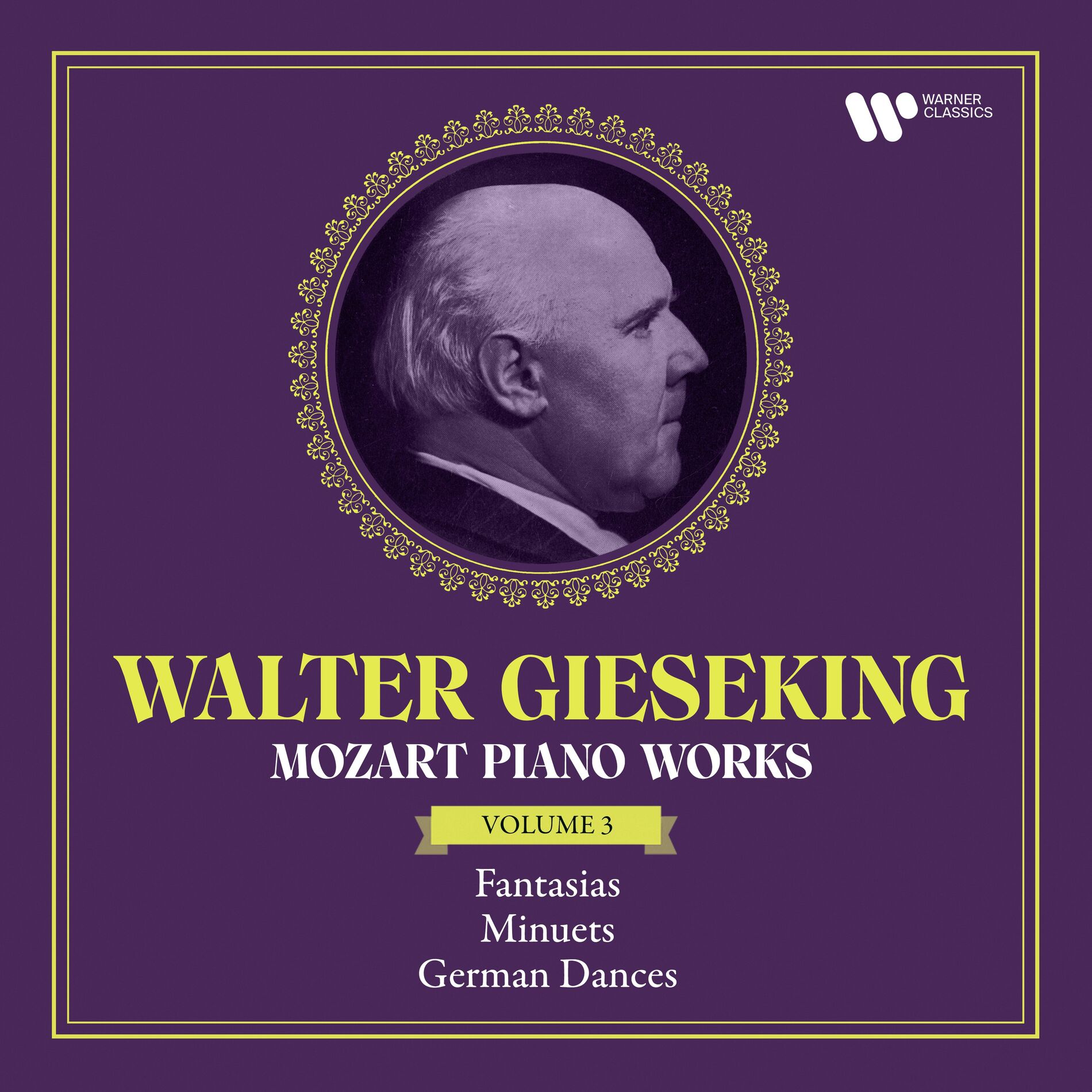 Album cover of Mozart: Piano Works, Vol. 3. Fantasias, Minuets & German Dances