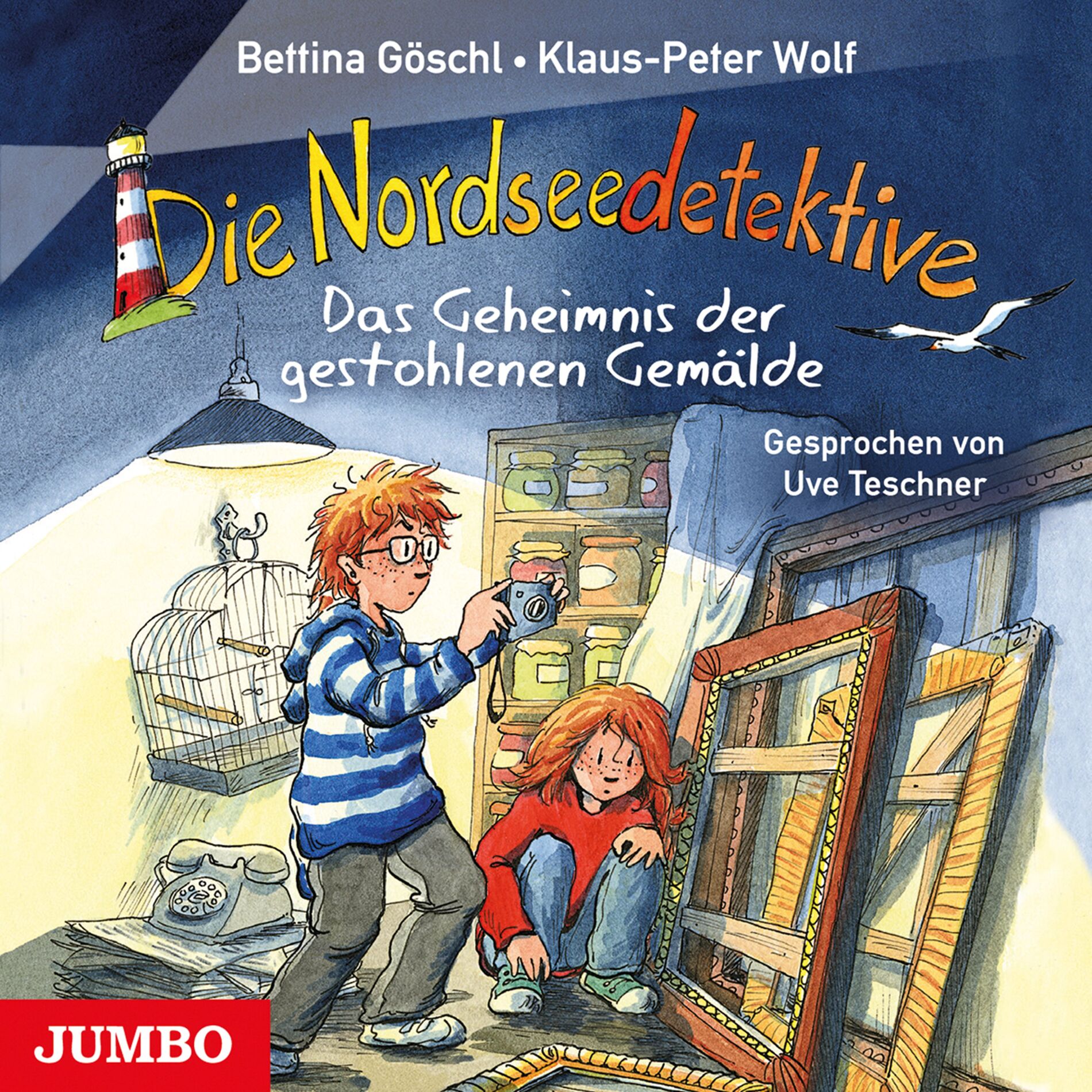 Album cover of Die Nordseedetektive. Das Geheimnis der gestohlenen Gemälde [Band 8]
