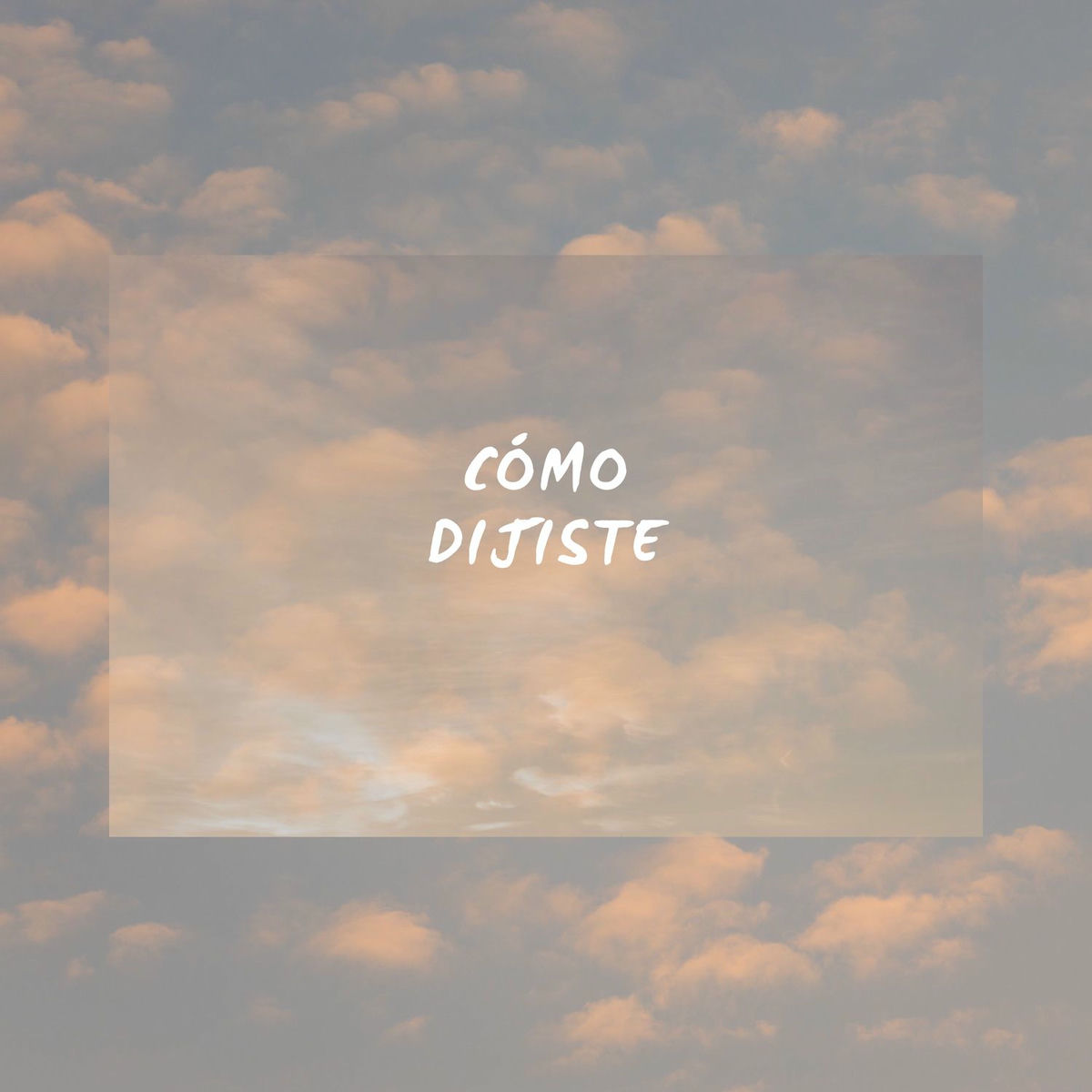 Album cover of Como Dijiste