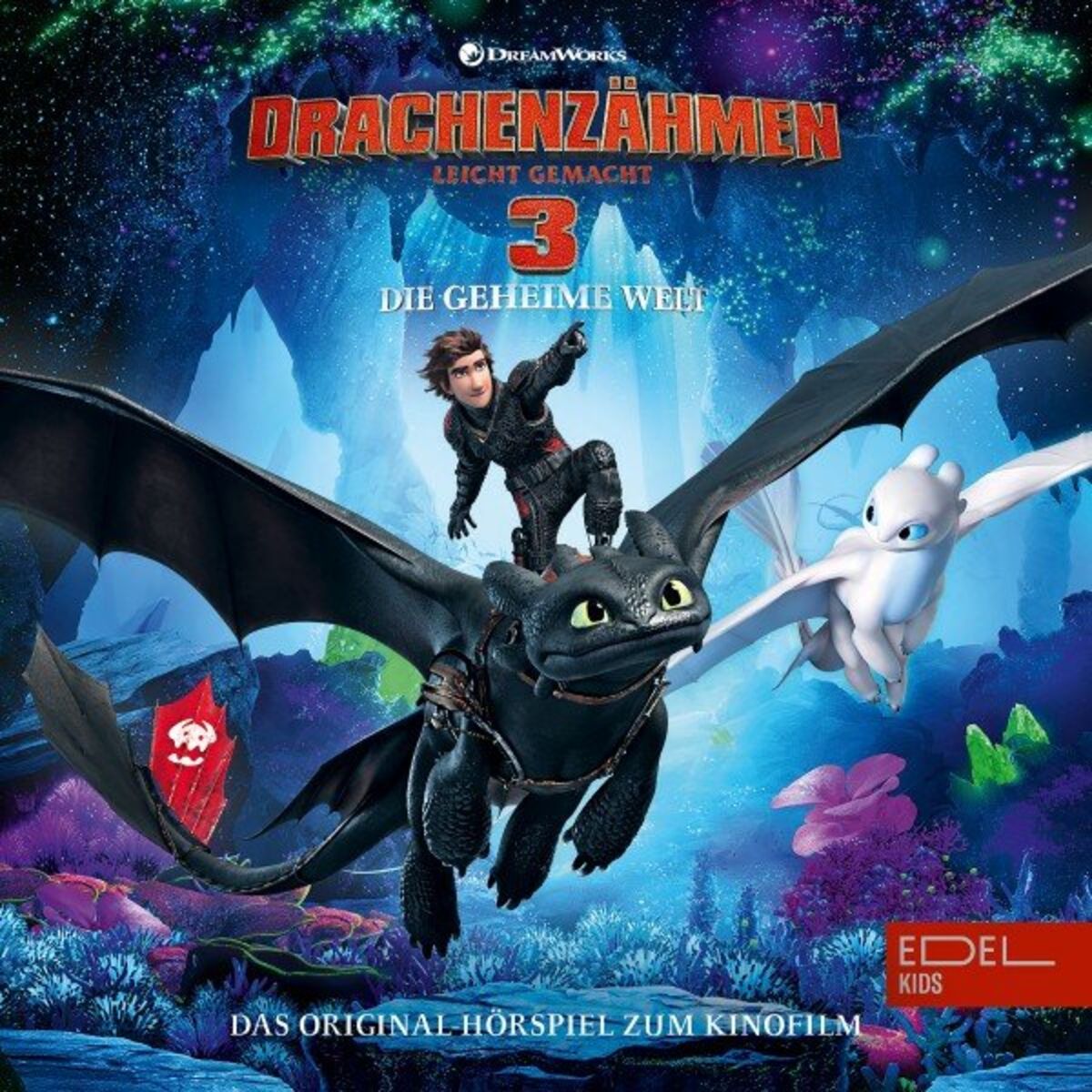 Album cover of Drachenzähmen leicht gemacht 3 (Das Original-Hörspiel zum Kinofilm)