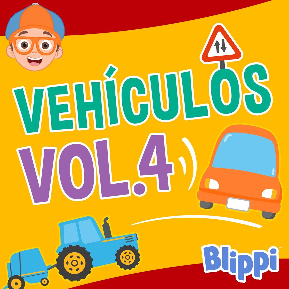 Album cover of Blippi Vehículos, Vol.4