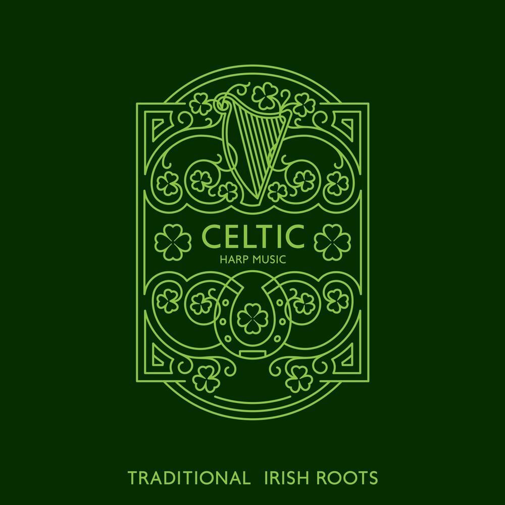 Picture of Celtic Harp Music: Traditional Irish Roots, Instrumental Relaxation with Celtic Sound (St. Patrick's Day)