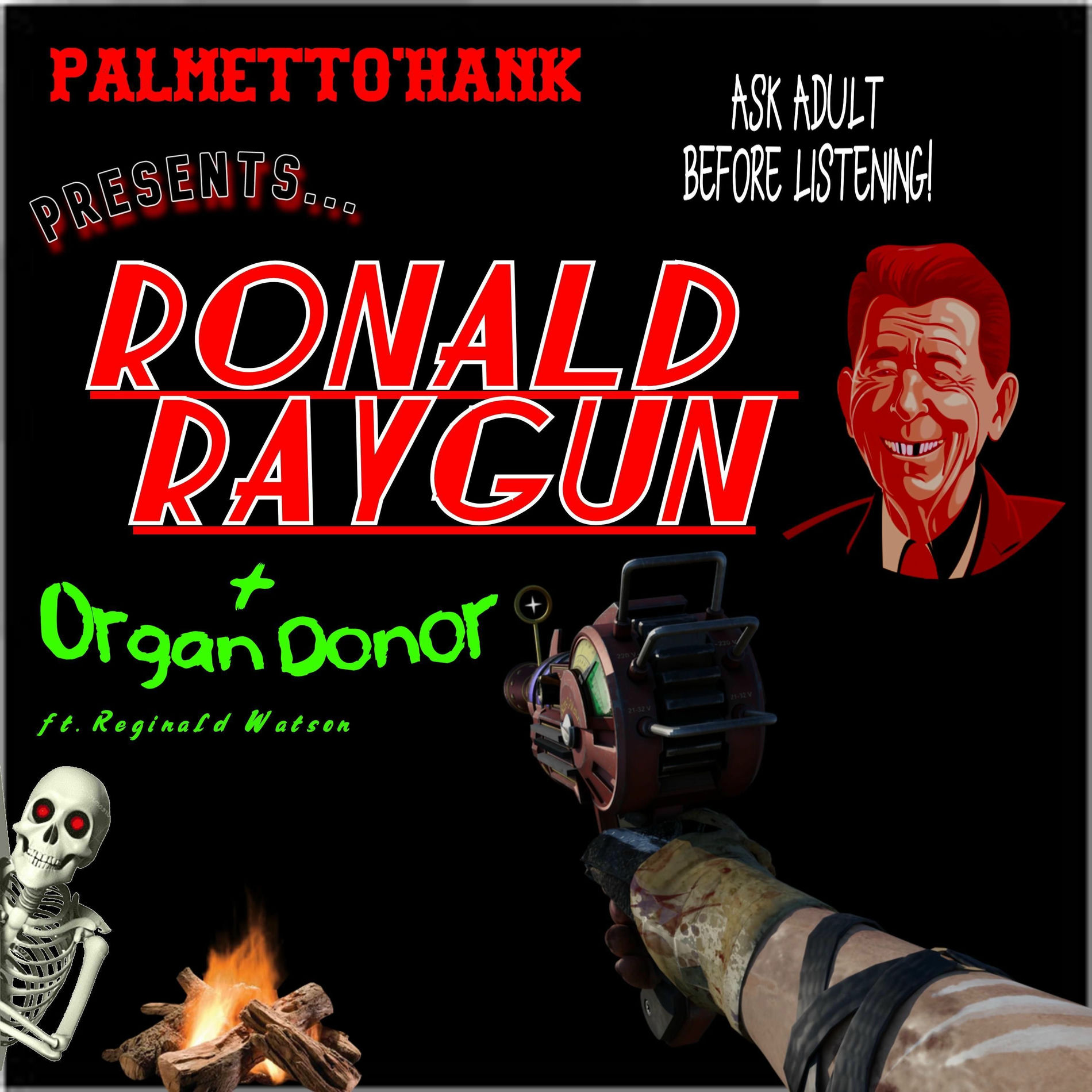 Album cover of Ronald Raygun + Organ donor