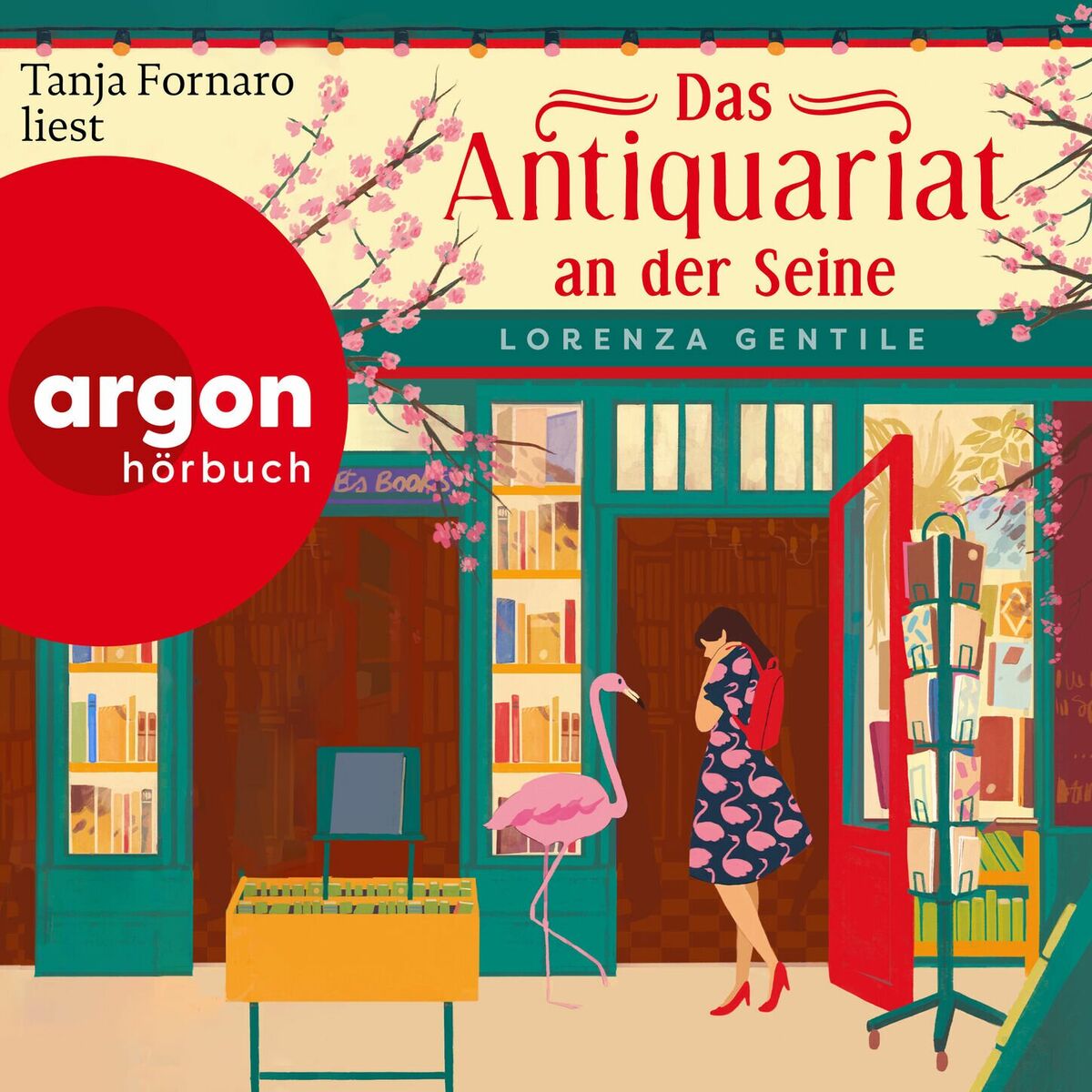 Album cover of Das Antiquariat an der Seine (Ungekürzte Lesung)