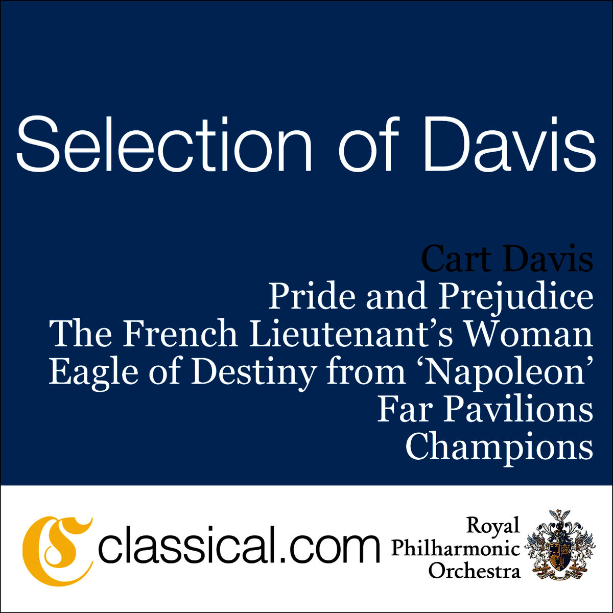 Album cover of Pride & Prejudice -