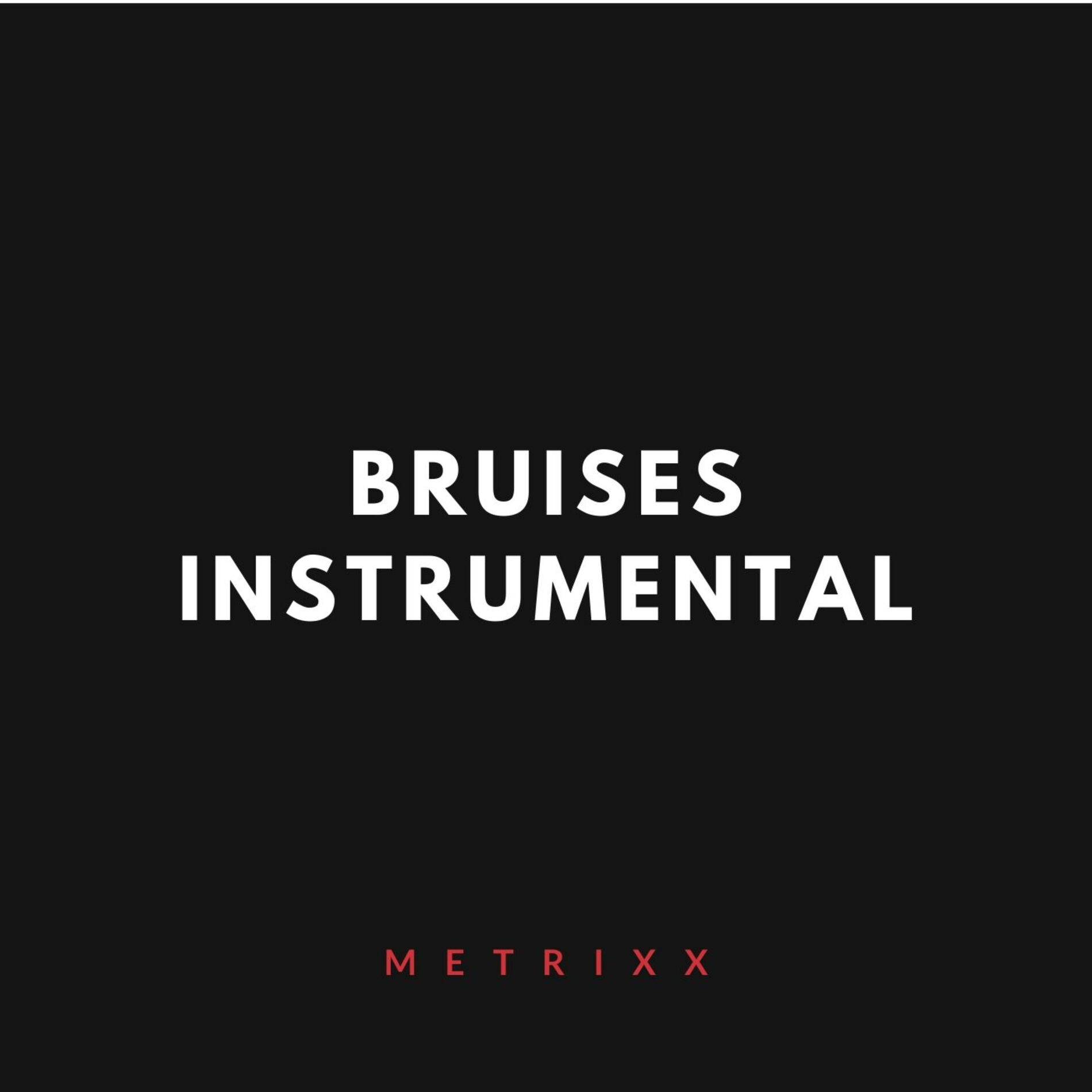 Album cover of Bruises (Instrumental)