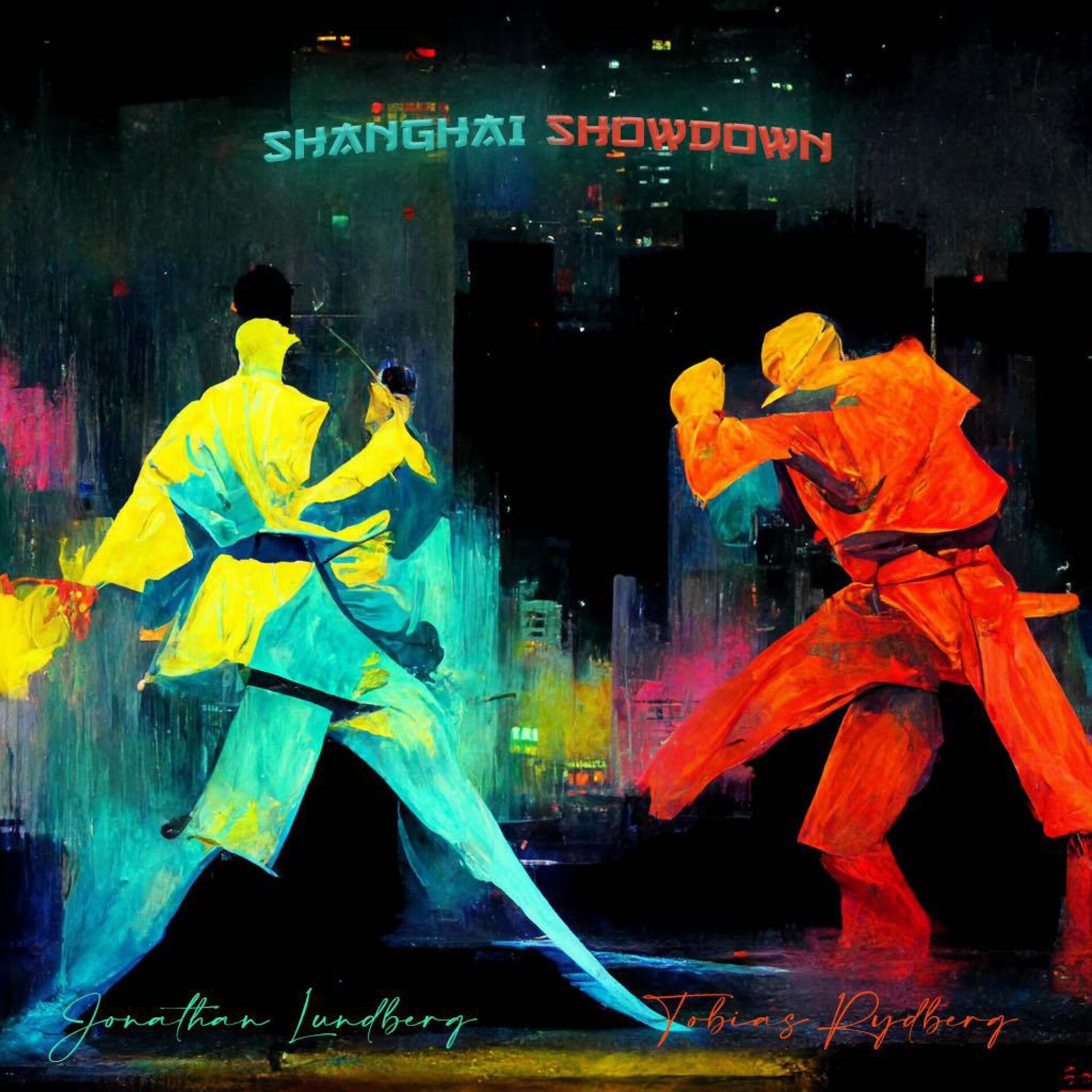 Album cover of Shanghai Showdown (feat. Tobias Rydberg, David Garfield, Calle Stålenbring & Mikael Bäck)