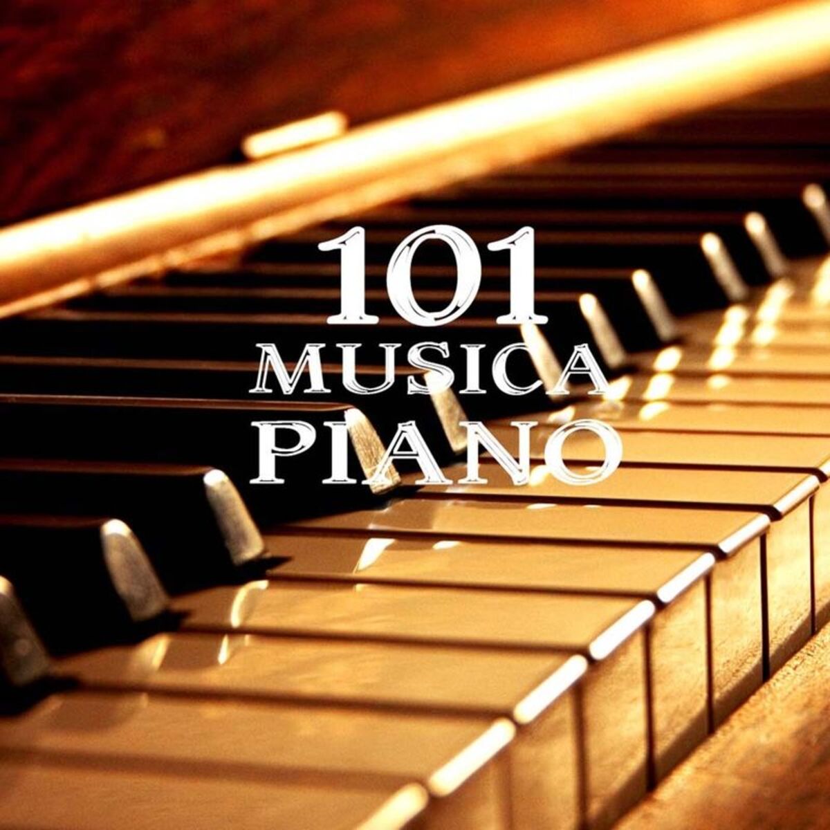 Album cover of 101 Musica Piano: Canciones para Piano, Música Clásica Relajante, Musicoterapia y Meditación