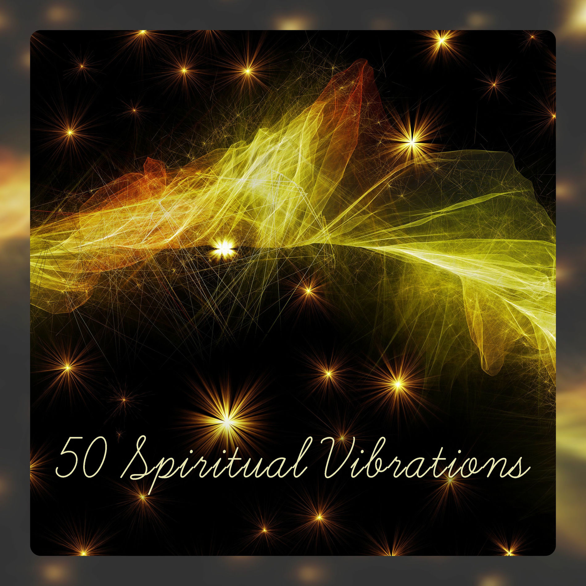 Album cover of 50 Spiritual Vibrations: Perfectly Balanced Meditation, Beyond Five Senses, Oasis for Soul, Keep Your Inner Light
