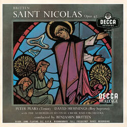 Cover of Britten: St.Nicolas, Op.42