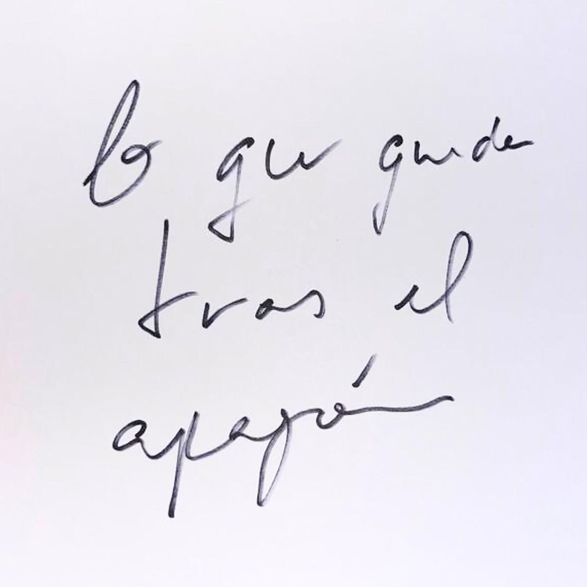 Album cover of Lo que Queda Tras el Apagón