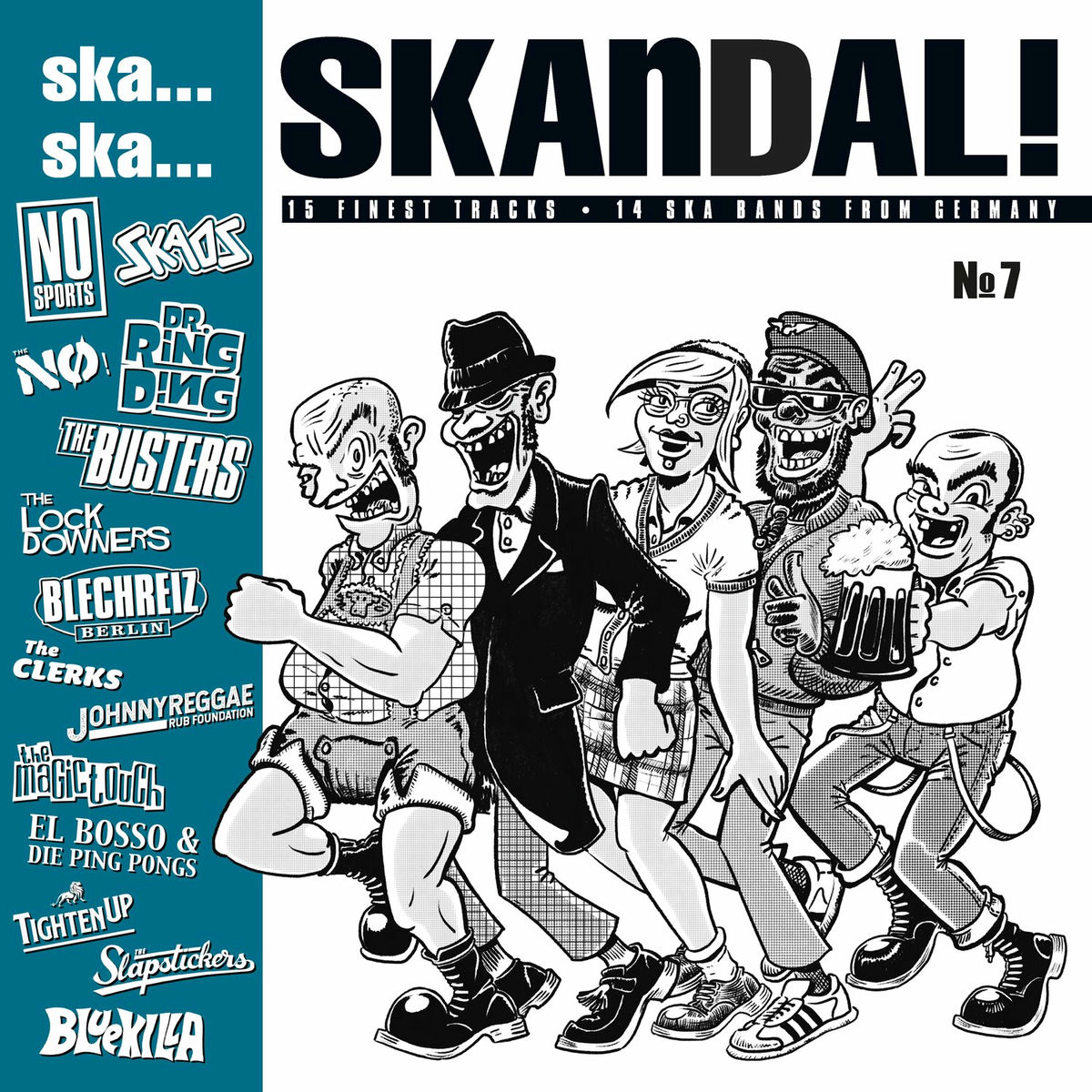 Album cover of SKA.. SKA.. SKANDAL No. 7