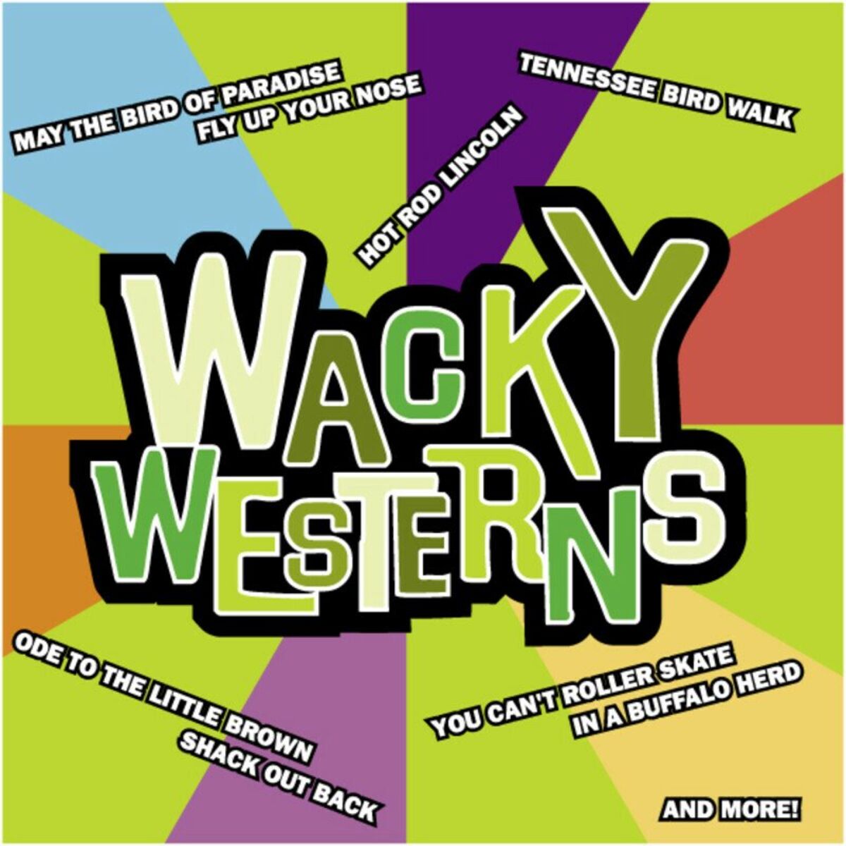 Album cover of Wacky Westerns