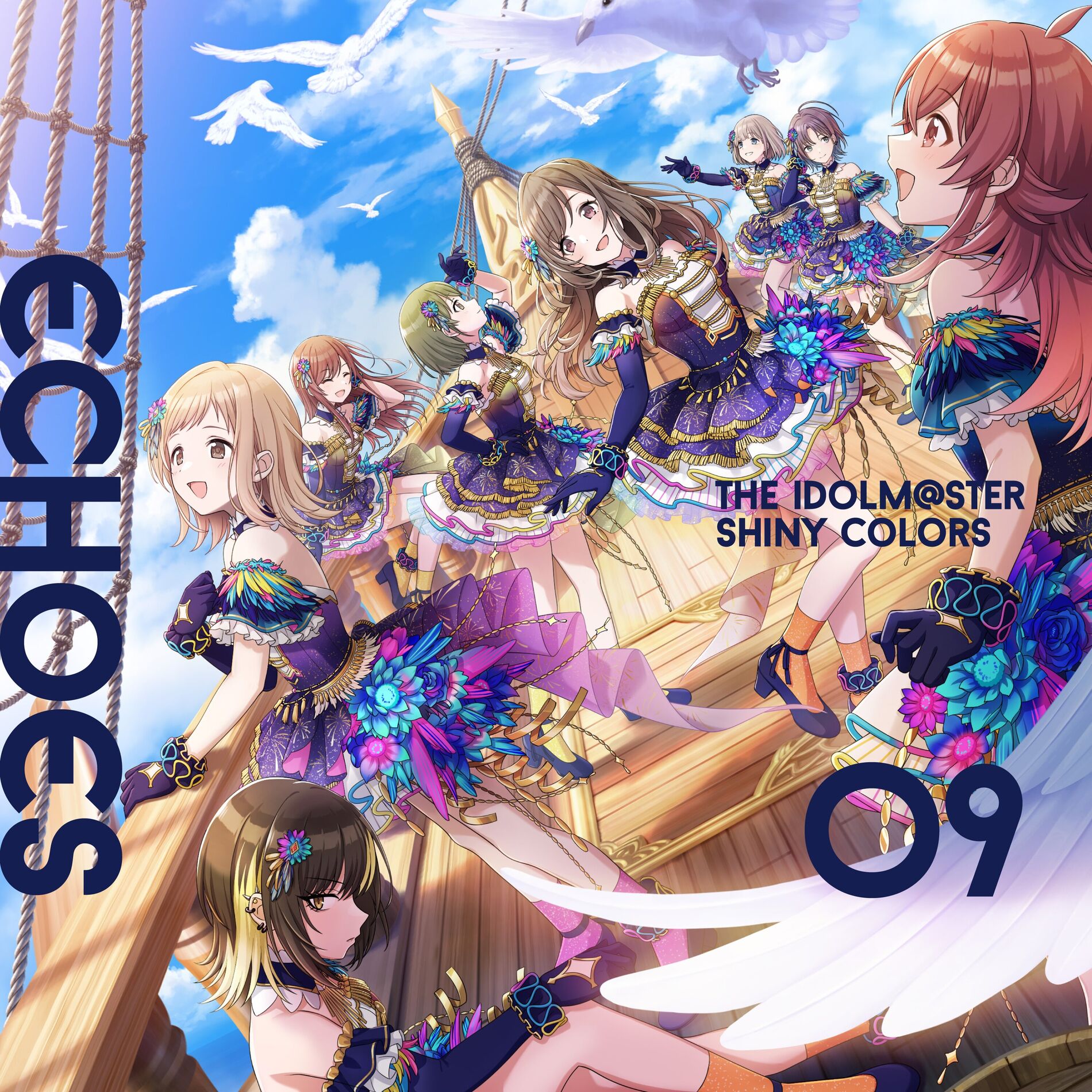B2大 ポスター　シャイニーカラーズ　シャニマス 放クラ ECHOES 02 THE IDOLM@STER SHINY COLORS ECHOES 02