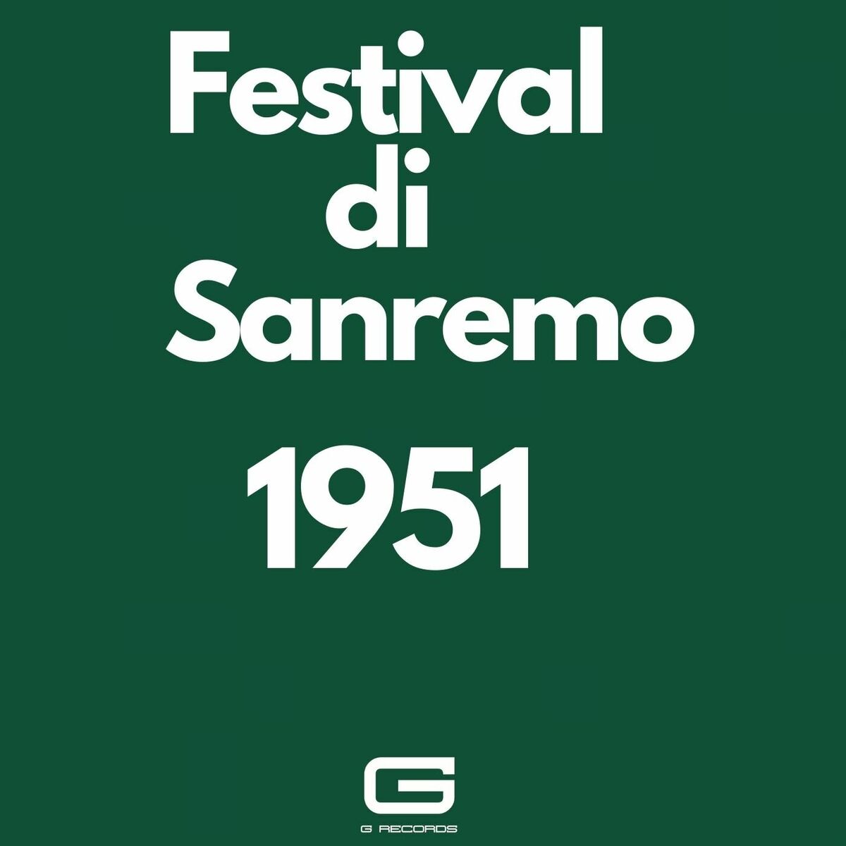 Album cover of Festival di Sanremo 1951
