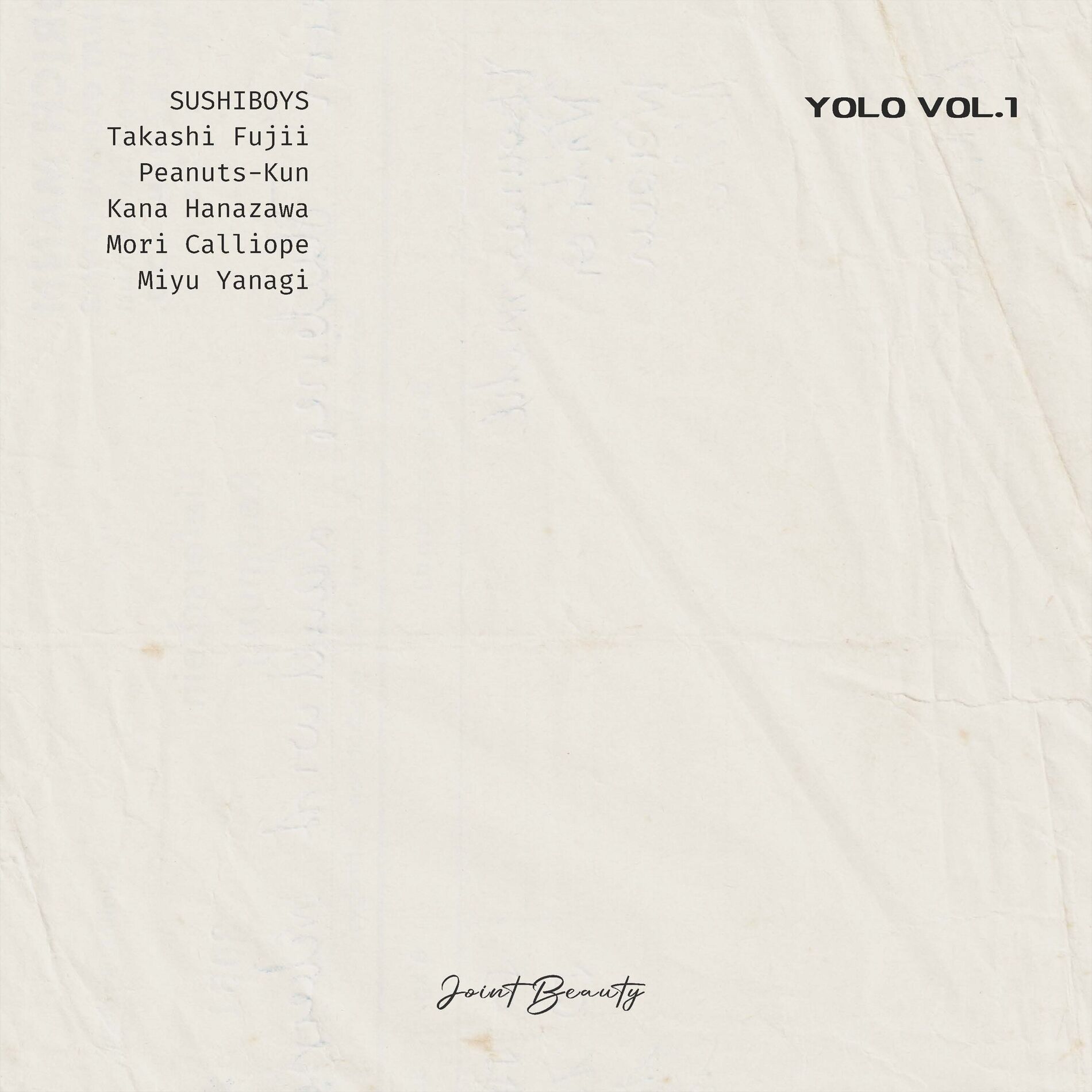 Album cover of YOLO Vol.1