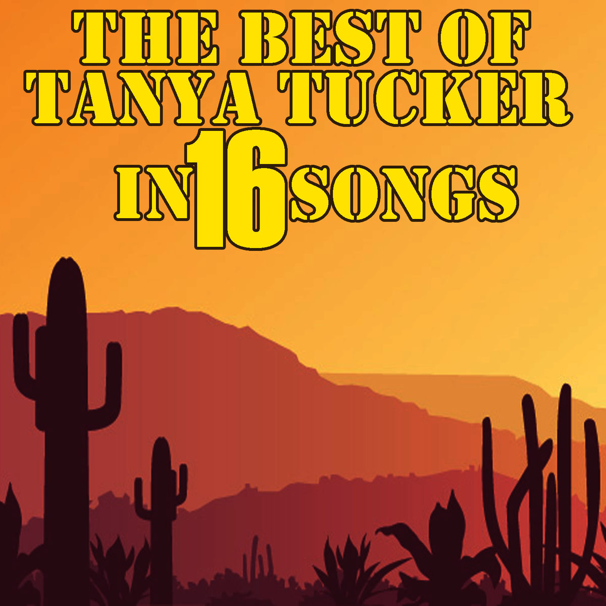 Album cover of The Best Of Tanya Tucker In 16 Songs