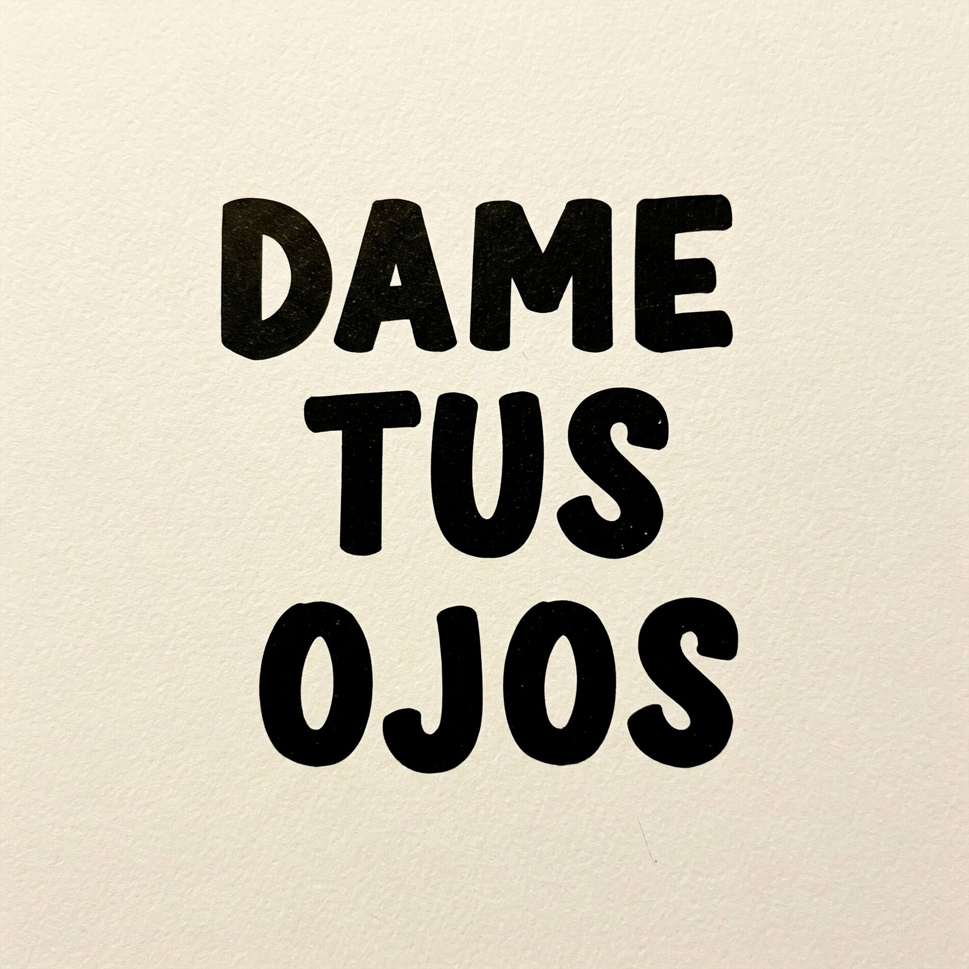 Album cover of Dame Tus Ojos