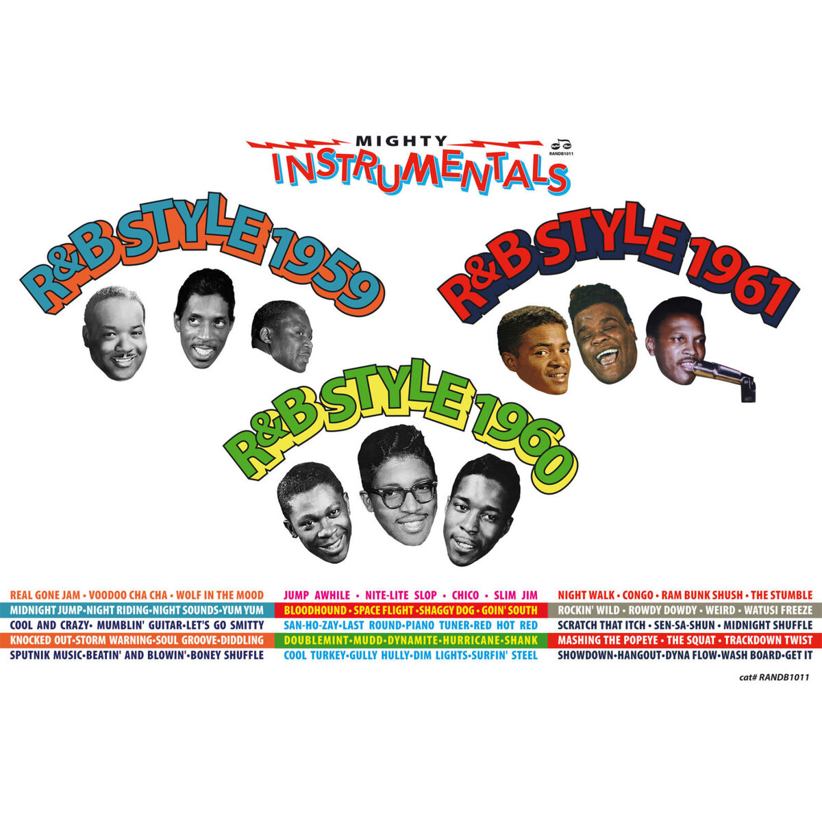 Album cover of Mighty Instrumentals R&B-Style 1959-1960-1961