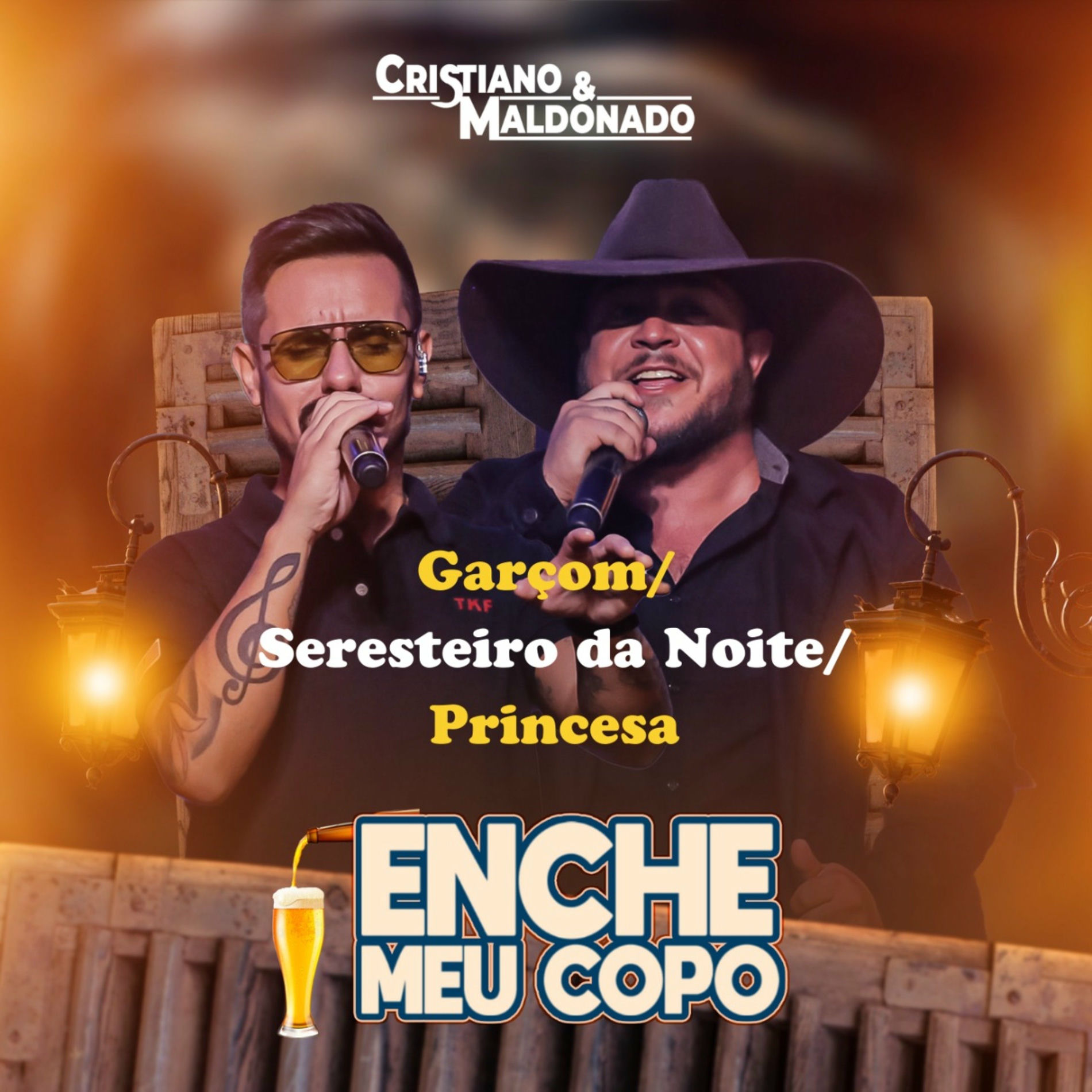 Album cover of Pout Pourri: Garçom / Seresteiro da Noite / Princesa