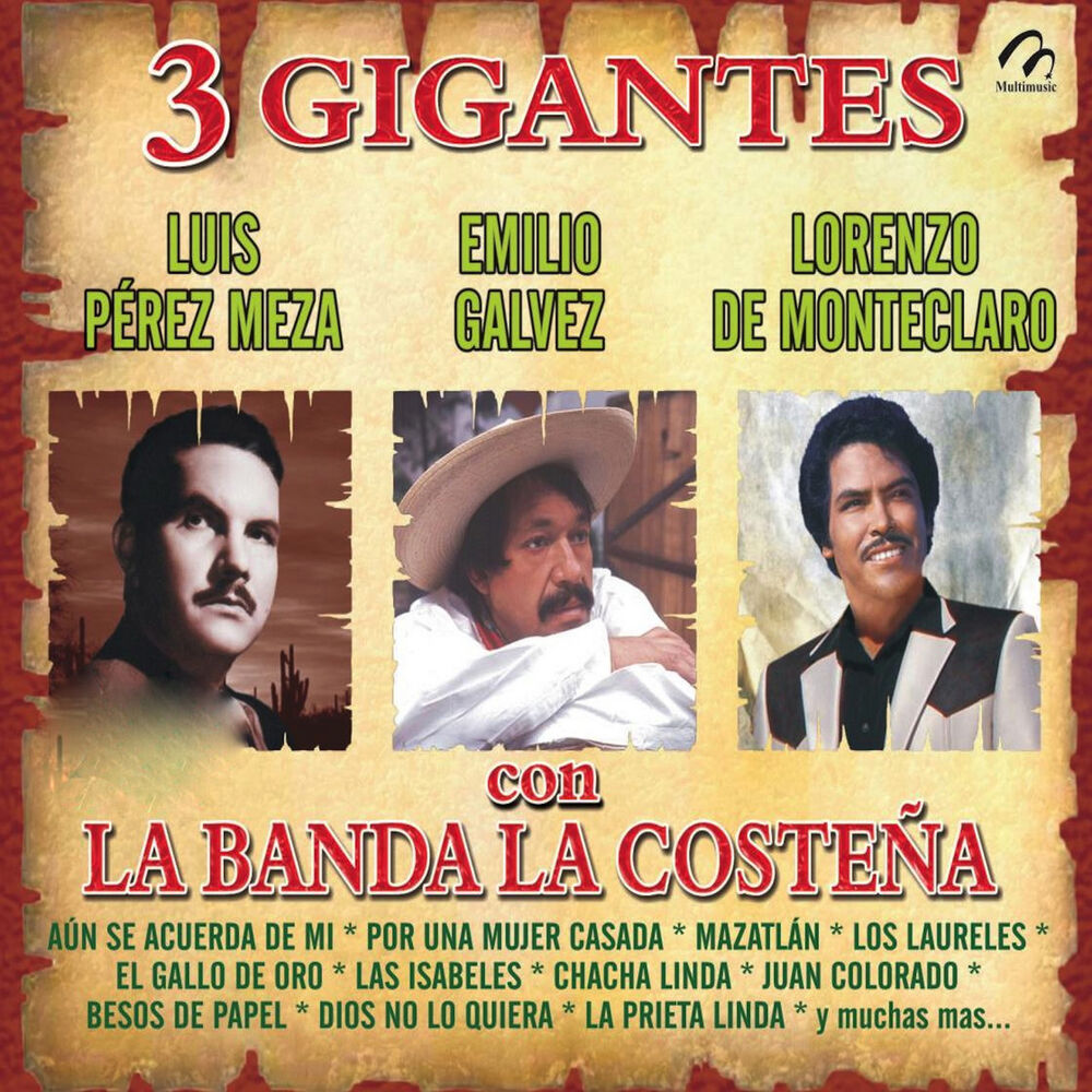 Picture of 3 Gigantes Con la Banda la Costeña