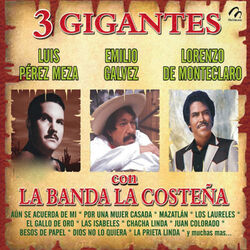 Cover of 3 Gigantes Con la Banda la Costeña
