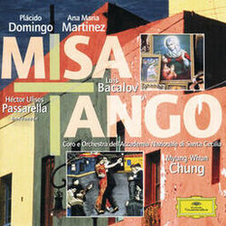 Cover of Bacalov: Misa Tango; Tangosaín / Piazzolla: Adiós Nonino; Libertango