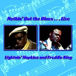 Cover of Nothin' but the Blues . . . Live (Live)