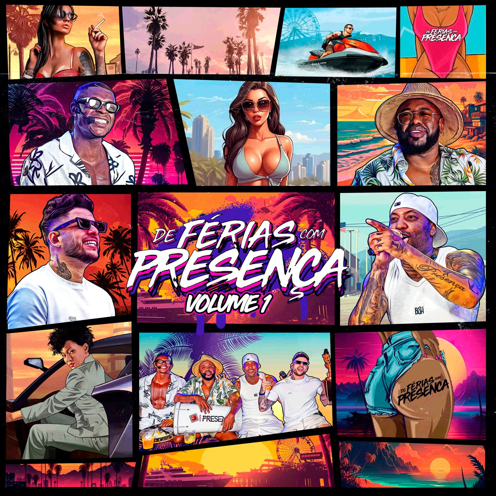 Album cover of De Férias Com Presença, Vol. 1