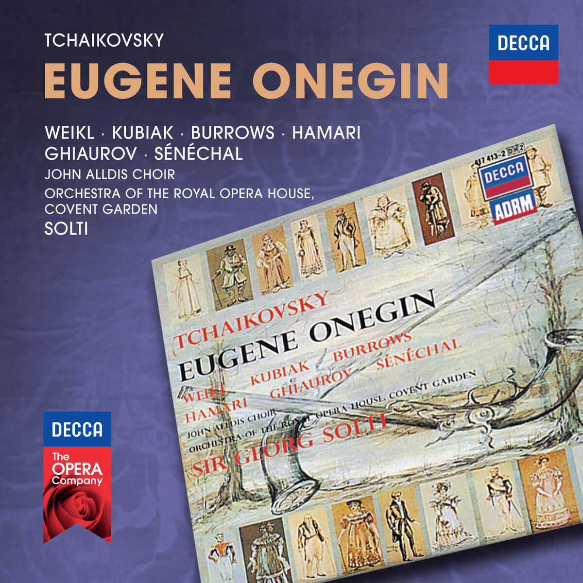 Album cover of Tchaikovsky: Eugene Onegin