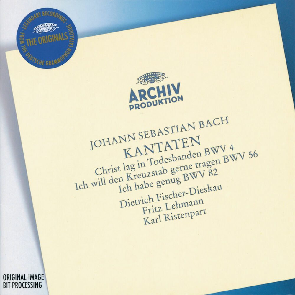 Picture of Bach, J.S.: Cantatas "Christ lag in Todesbanden", "Ich will den Kreuzstab gerne tragen" & "Ich habe genug"