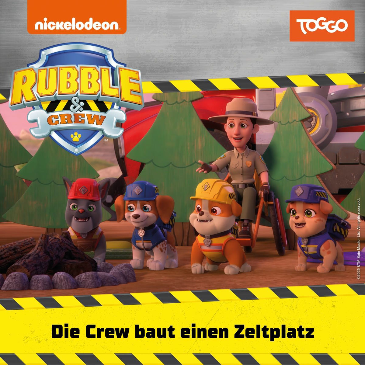 Album cover of Folge 43: Die Crew baut einen Zeltplatz (Das Original-Hörspiel zur TV-Serie)