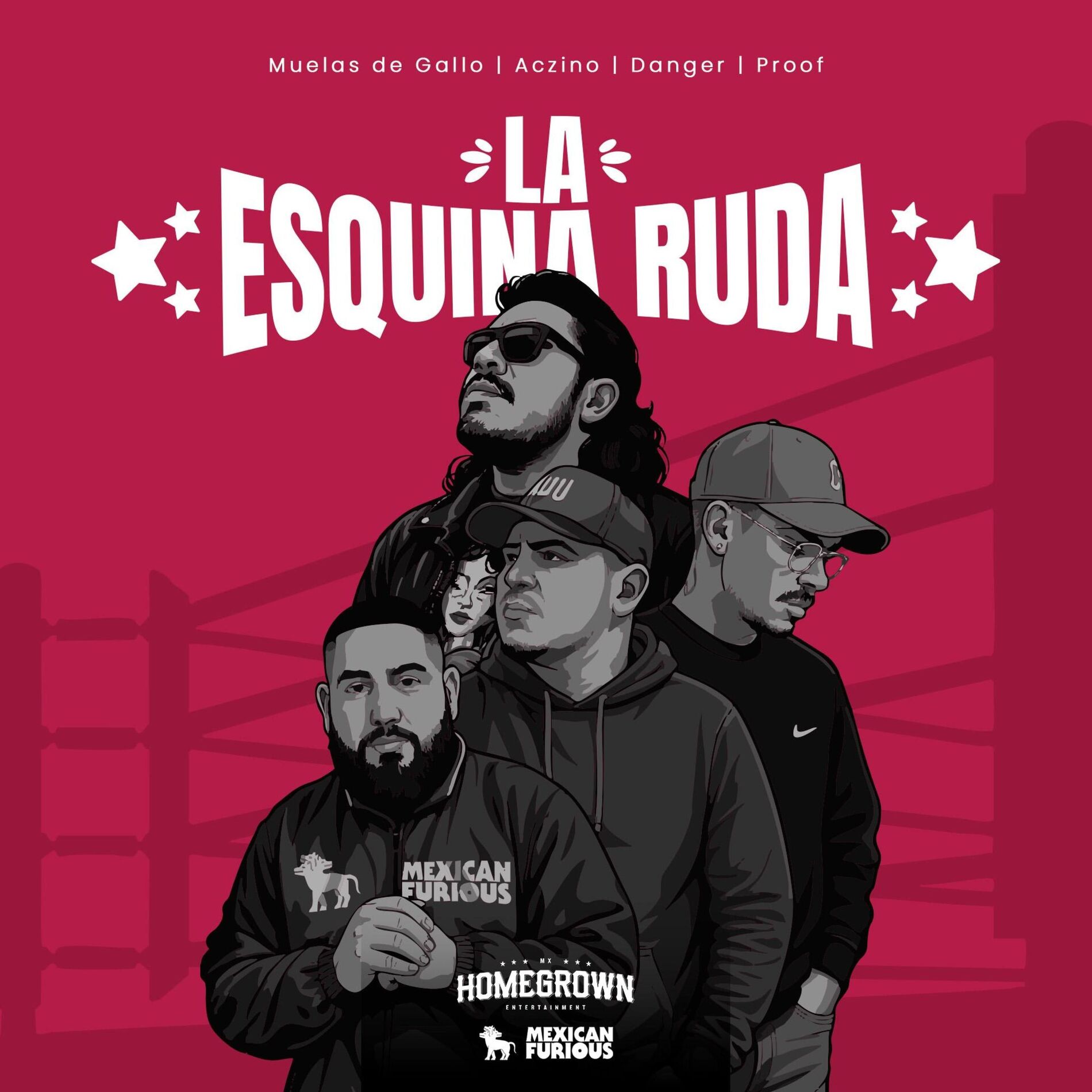 Album cover of La Esquina Ruda (feat. Aczino, Danger AK & Proof)