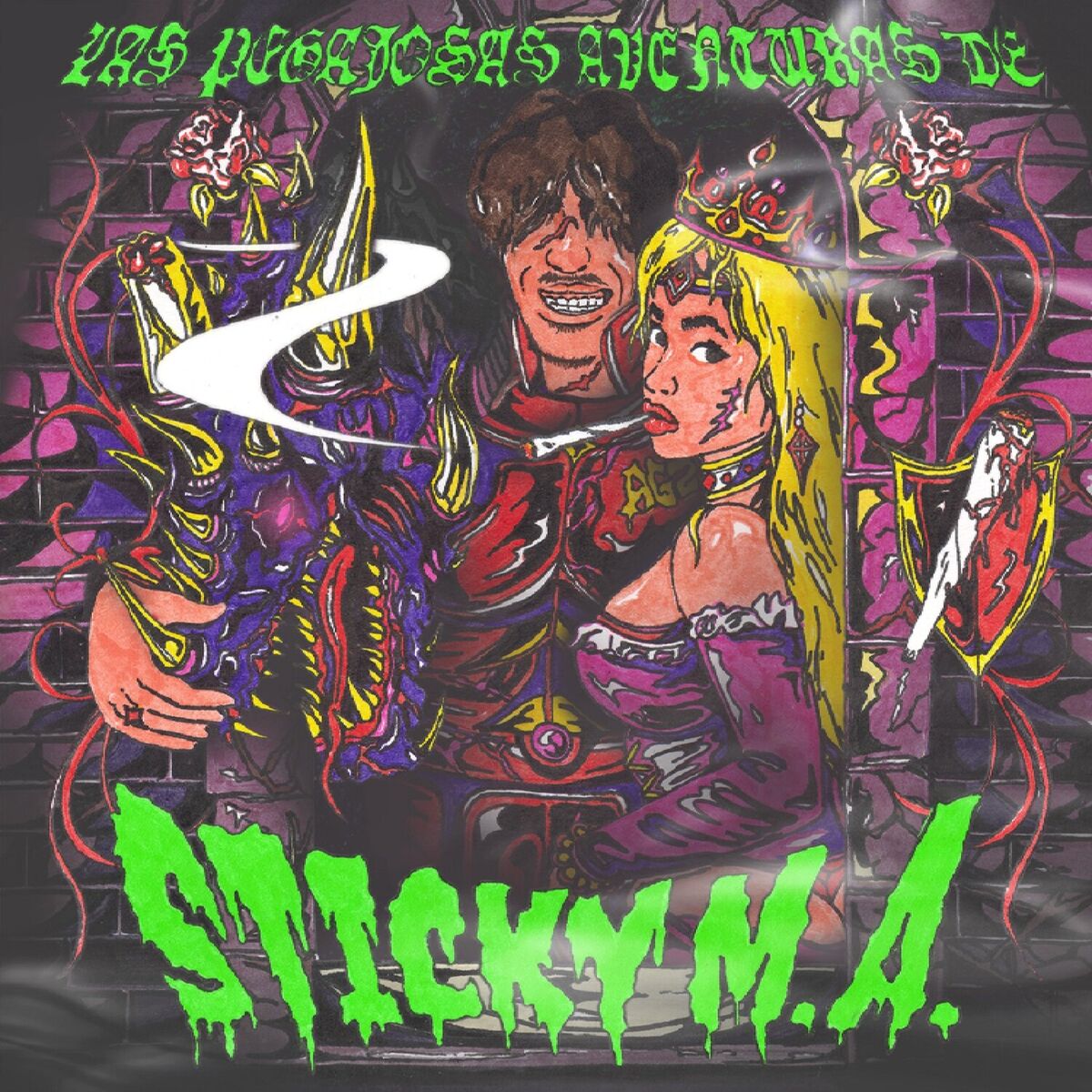Album cover of Las Pegajosas Aventuras de Sticky M.A.
