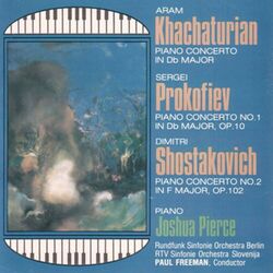 Cover of Khachaturian, Prokoviev & Shostakovich: Piano Concertos