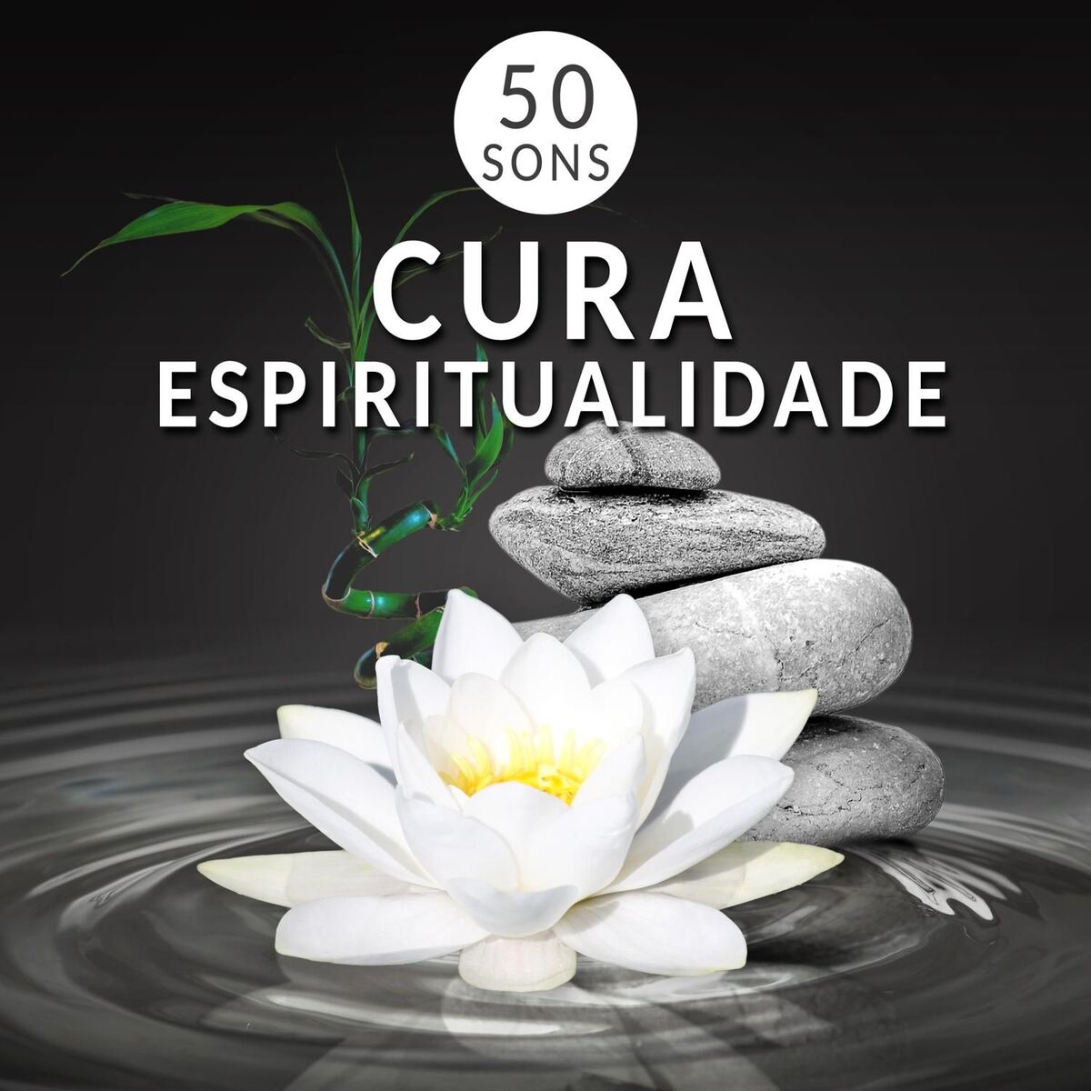 Album cover of 50 Sons: Cura Espiritualidade, Bem Estar e Repouso, Música para Meditação, Ioga, Relaxamento, Harmonia, Terapia de Sono