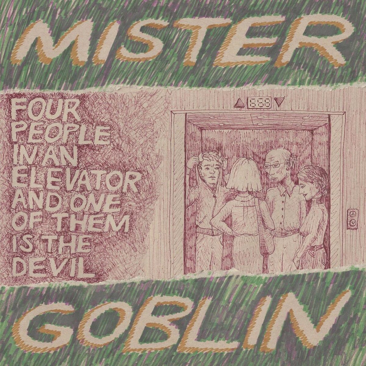 Album cover of Four People in an Elevator and One of Them Is the Devil