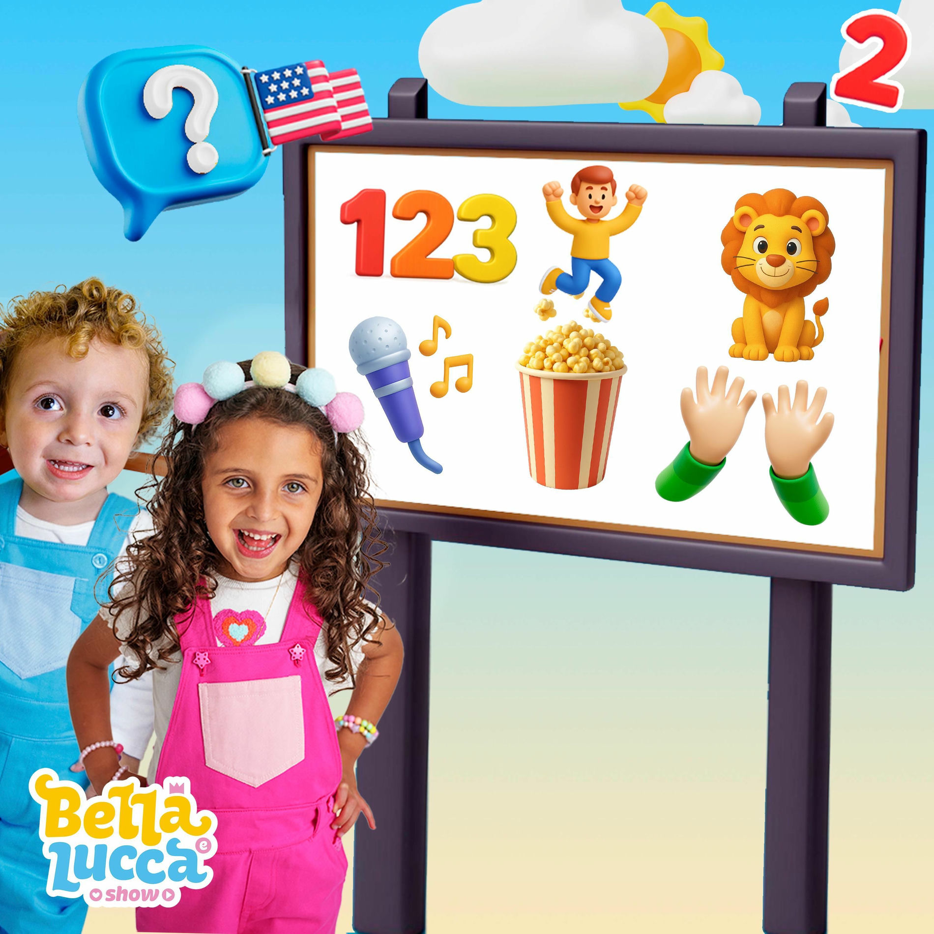 Album cover of Musiquinha de Falar Inglês 2
