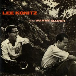 Cover of Lee Konitz with Warne Marsh