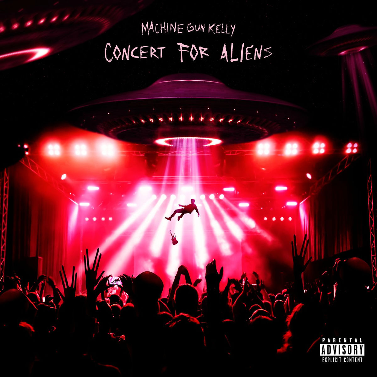 Album cover of concert for aliens