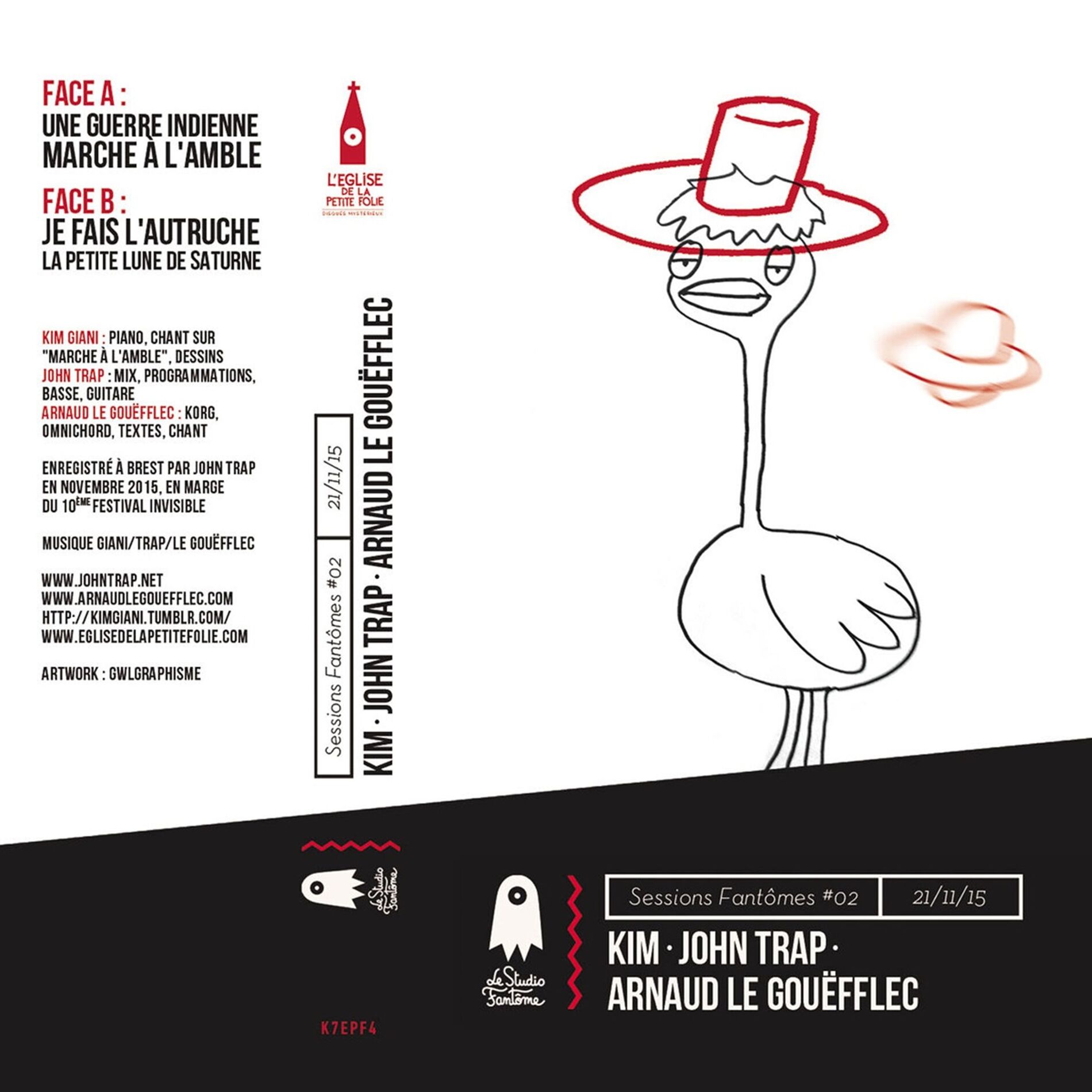 Album cover of Sessions Fantômes Volume 2