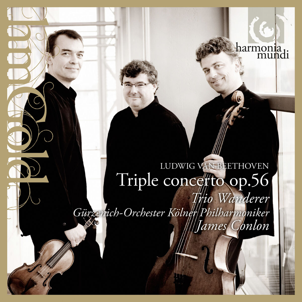 Album cover of Triple Concerto pour piano, violon et violoncelle en ut majeur op.56 : I. Allegro