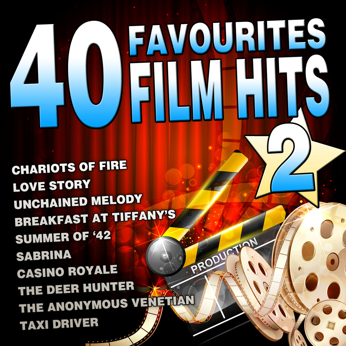 Album cover of Film Hits 2. 40 Favourites