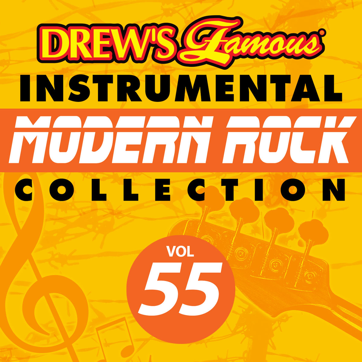 Album cover of Drew's Famous Instrumental Modern Rock Collection (Vol. 55)