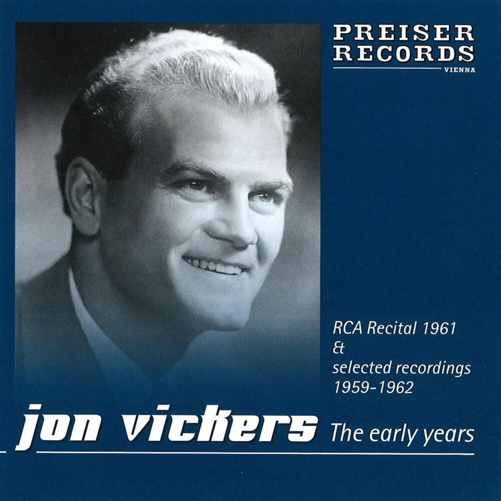 Picture of Jon Vickers The early years