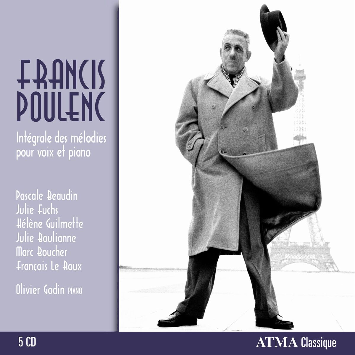 Album cover of Poulenc: Intégrale des melodies pour voix et piano