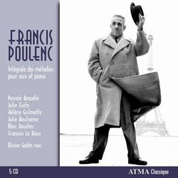 Poulenc: Intégrale des melodies pour voix et piano