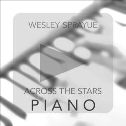 Cover of Across the Stars - Piano