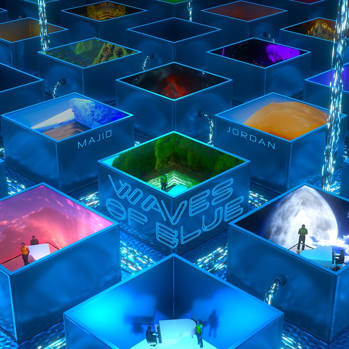 Album cover of Waves of Blue