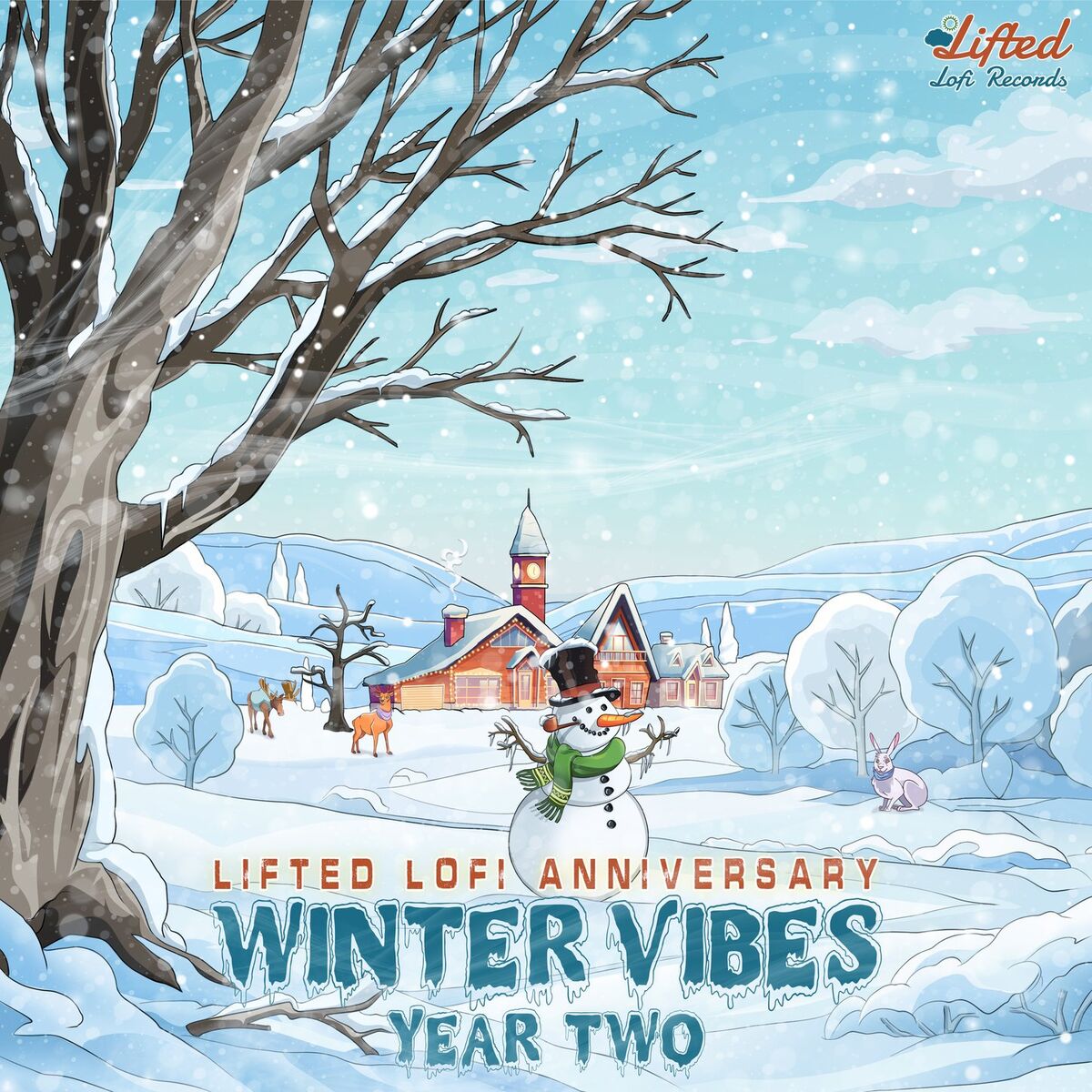 Album cover of Lifted LoFi Anniversary: Winter Vibes, Year Two
